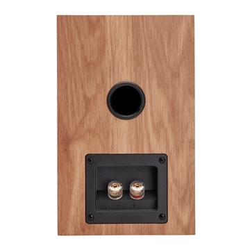 Fyne Audio F300 Kompakt højttaler i Lys eg Bagside/back