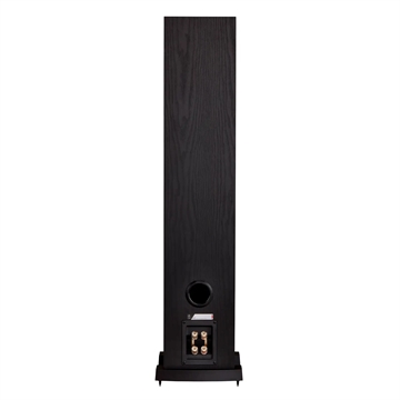 Fyne Audio F303 Gulvhøjttaler i sort ask Bagside/back