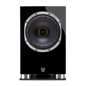 Fyne Audio F500SP Kompakt højttaler i Piano sort Forside/front uden højttalergitter