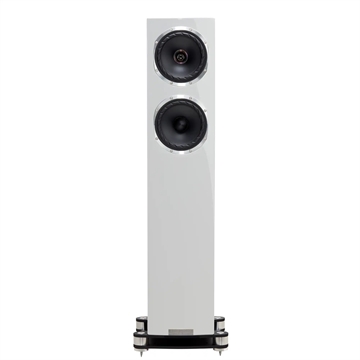 Fyne Audio F501SP Gulvhøjttaler i Piano hvid Forside/front uden højttalergitter