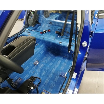 Comfort Mat Blockshot 8 mm multilayer Monteret i bund/gulv i bil