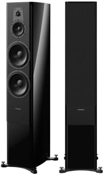 Dynaudio Contour 60i Sort højglans Gulvhøjttalersæt profil forside/front