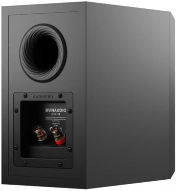 Dynaudio Emit 10 Sort Kompakt højttalersæt bagside/back