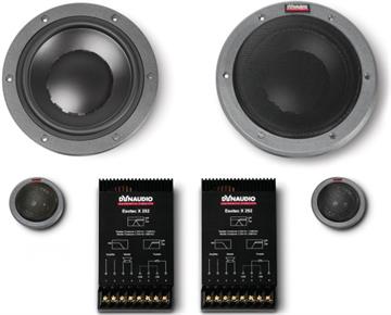 Dynaudio Esotec System 242 6.5" Komponent højttalersæt til bil forside/front