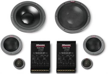 Dynaudio Esotec System 362 3-Vejs Komponent højttalersæt 8" forside/front