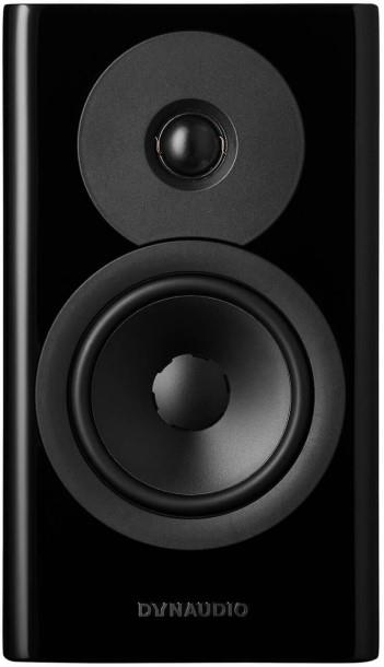 Dynaudio Evoke 10 Sort højglans Kompakt højttalersæt forside/front