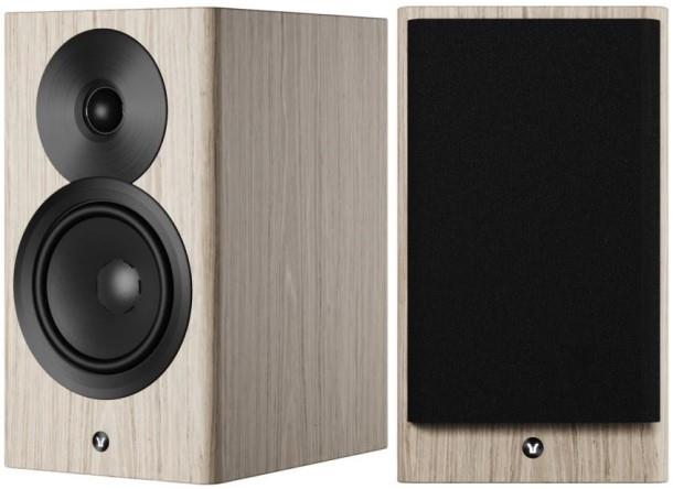 Dynaudio Focus 10 Blonde Wood Aktiv kompakt højttalersæt profil forside/front