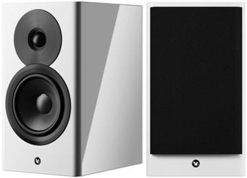 Dynaudio Focus 10 Hvid højglans Aktiv kompakt højttalersæt profil forside/front