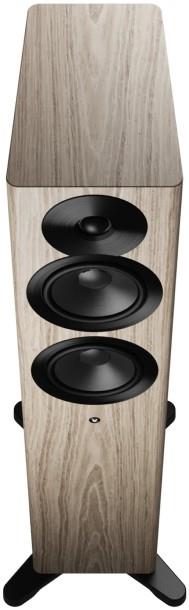 Dynaudio Focus 30 Blonde Wood Aktiv gulvhøjttalersæt top