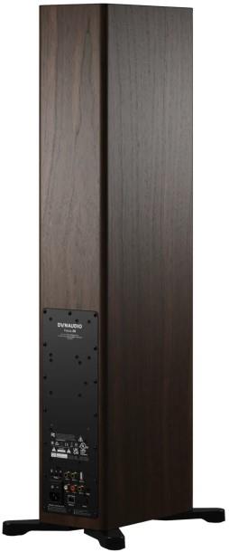 Dynaudio Focus 30 Valnød Aktiv gulvhøjttalersæt bagside/back