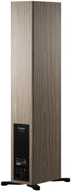 Dynaudio Focus 50 Blonde Wood Aktiv gulvhøjttalersæt bagside/back