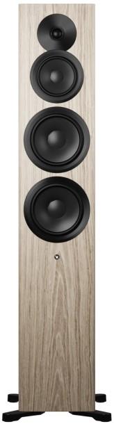 Dynaudio Focus 50 Blonde Wood Aktiv gulvhøjttalersæt forside/front