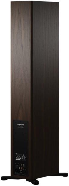 Dynaudio Focus 50 Valnød Aktiv gulvhøjttalersæt bagside/back