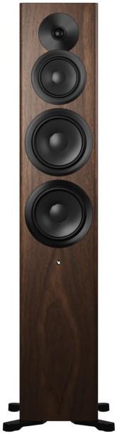 Dynaudio Focus 50 Valnød Aktiv gulvhøjttalersæt forside/front
