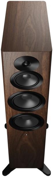 Dynaudio Focus 50 Valnød Aktiv gulvhøjttalersæt top