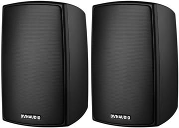 Dynaudio Outdoor OW-6 Sort Udendørshøjttaler sæt profil forside/front