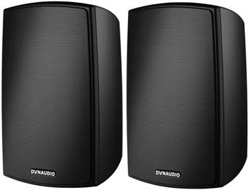 Dynaudio Outdoor OW-8 Sort Udendørshøjttaler sæt profil forside/front