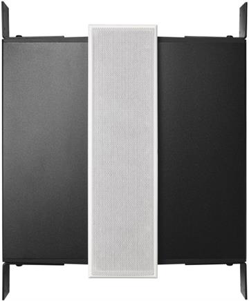 Dynaudio Sub RCC Indbygningssubwoofer forside/front med lille højttalergitter