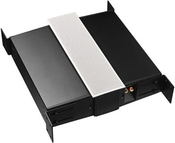 Dynaudio Sub RCC Indbygningssubwoofer profil forside/front med lille højttalergitter