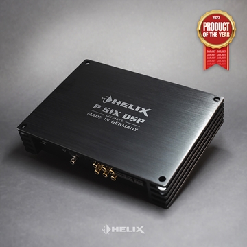 Helix P Six DSP Ultimate 12/24 Volt 6-kanals forstærker med 12-kanals DSP til bil/lastbil Top