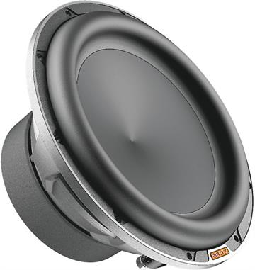 Hertz Mille Pro MP 250 D2.3 PRO 2 x 2 Ohm 10" Subwoofer løs enhed profil forside/front