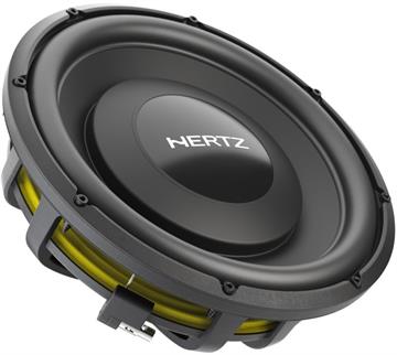Hertz Mille Pro MPS 300 S2 2 Ohm Slimfit 12" subwoofer løs enhed profil forside/front uden højttalergitter