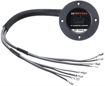 Match PP 10 W-Q Subwoofer løs enhed 10" plug & play terminal