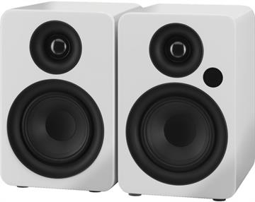 Monacor Sound-4BT Aktiv kompakt højttalersæt med Bluetooth forside/front