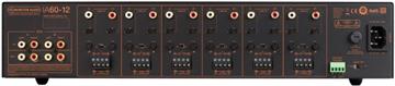 Monitor Audio IA60-12 12-kanals rack forstærker bagside/back