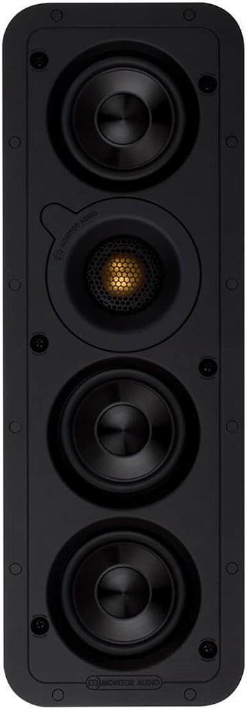 Monitor Audio Super Slim WSS130 Indbygningshøjttaler til væg 3" forside/front