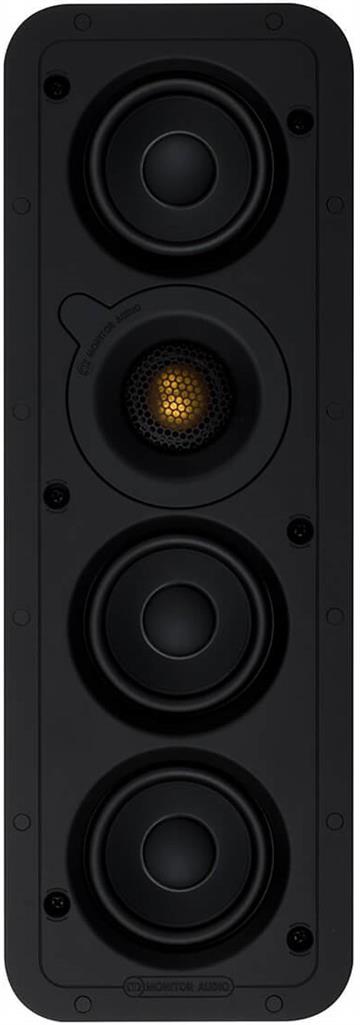 Monitor Audio Super Slim WSS230 Indbygningshøjttaler til væg 3" forside/front