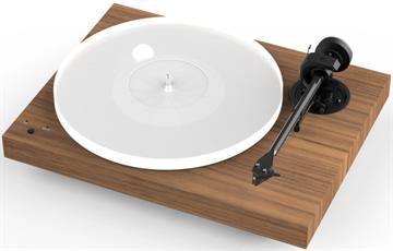 Pro-Ject X1 Pladespiller Valnød profil forside/front
