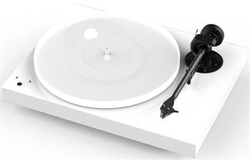 Pro-Ject X1 Pladespiller Hvid højglans profil forside/front