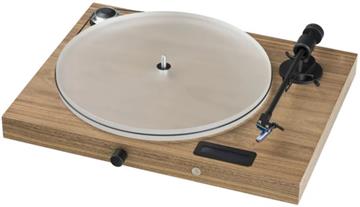 Pro-Ject Juke Box S2 Pladespiller med indbygget forstærker Valnød forside/front