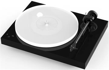 Pro-Ject X1 Pladespiller Sort højglans profil forside/front
