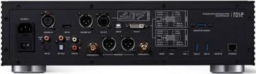 HiFi Rose RS150BS Netværks Musik og Videostreamer med DAC Sølv bagside/back