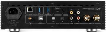 HiFi Rose RS250 Netværks Musik og Videostreamer med DAC bagside/back