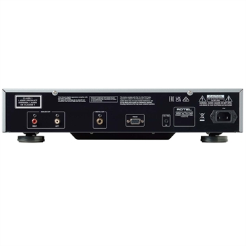 Rotel CD11 MK2 Sort CD afspiller med DAC Bagside