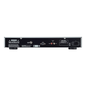 Rotel T11 Sølv Tuner med FM og DAB+ Bagside