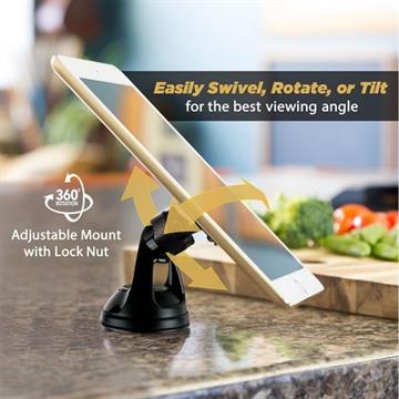Scosche MagicMount Pro Window Mobilholder med magnet og sugekop til bil justerbar