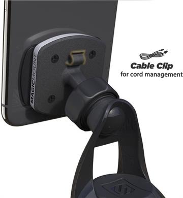 Scosche MagicMount Pro Window Mobilholder med magnet og sugekop til bil kabel føring