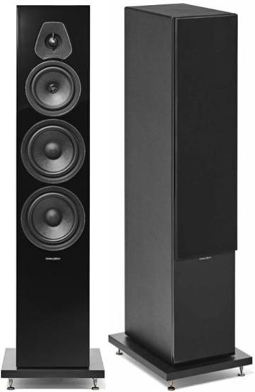 Sonus faber Lumina V Sort højglans Forside/front