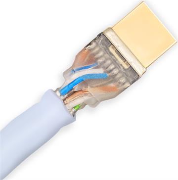 Supra 8K HDMI kabel 1 meter indvendigt