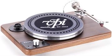 VPI Player Pladespiller med RIAA forstærker profil forside/front valnød